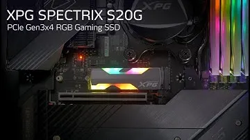 XPG SPECTRIX S20G PCIe Gen3x4 M.2 2280 RGB SSD