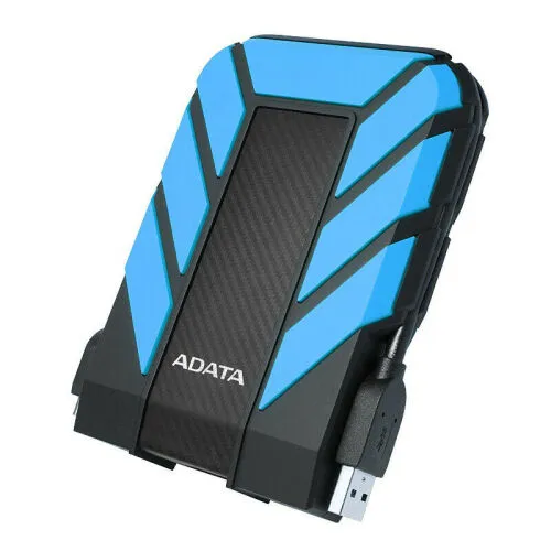Внешний жесткий диск ADATA DashDrive Durable HD710 Pro 1Tb Blue AHD710P-1TU31-CBL (HD710), серый, белый