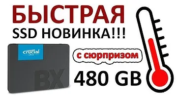 SSD диск Crucial 2.5" BX500 480 Gb SATA III 3D NAND (CT480BX500SSD1)