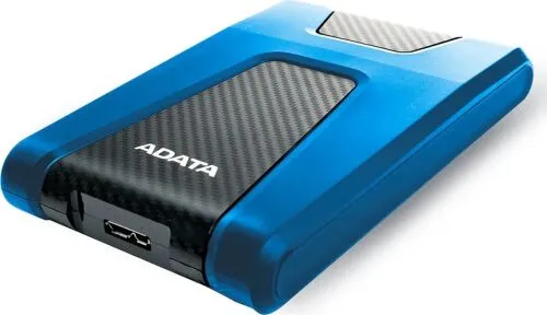 1 ТБ Внешний жесткий диск ADATA HD650 1TB Blue (ADE-AHD650-1TU31-CBL), синий-0
