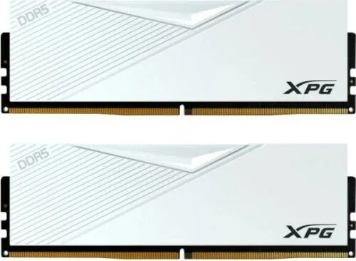 Модуль памяти ADATA 16GB (2 x 8Gb) DDR5 UDIMM, XPG LANCER, 5200 MHz CL38-38-38, 1.25V, Белый Радиатор