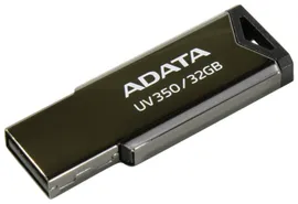 Флеш Диск Adata Uv350 32gb Usb3.2 Gen 1 Серый ADATA арт. AUV350-32G-RBK