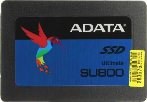 Твердотельный диск SSD 256 Gb SATA 6Gb/s ADATA Ultimate SU800 ASU800SS-256GT-C 2.5" 3D TLC-0