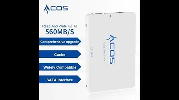 SSD ACOS 120GB обзор и тесты
