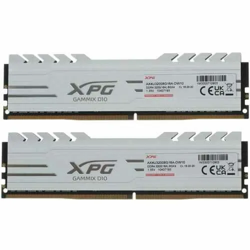 Оперативная память ADATA XPG Gammix D10 [AX4U32008G16A-DW10] 16 ГБ-1