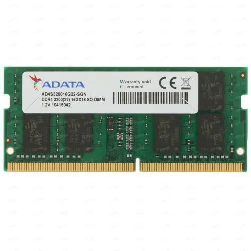 Оперативная память ADATA A-Data (AD4S320016G22-SGN) 1x16 ГБ (AD4S320016G22-SGN)