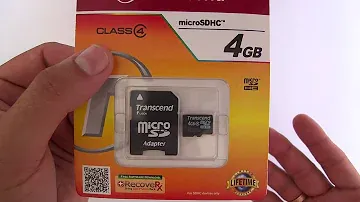 Карта памяти MicroSDHC 4Gb Transcend Class 4 адаптер SD