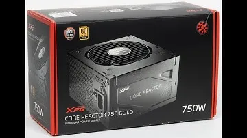 XPG Core reactor 750W 80 Plus Gold -Unboxing -Omówienie i Pierwsze Wrażenie.