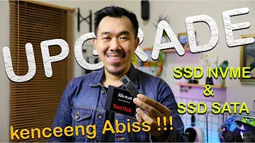 Upgrade 2 SSD Sekaligus? SSD NVME M.2 ADATA XPG SX6000 PRO & SSD SATA SANDISK PLUS, Paket Sempurna !