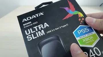 Внешний SSD для PS5  ADATA SC680