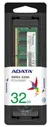 Память SO-DIMM DDR4 16Gb PC25600 3200MHz CL22 1.2V Adata (AD4S320016G22-SGN)