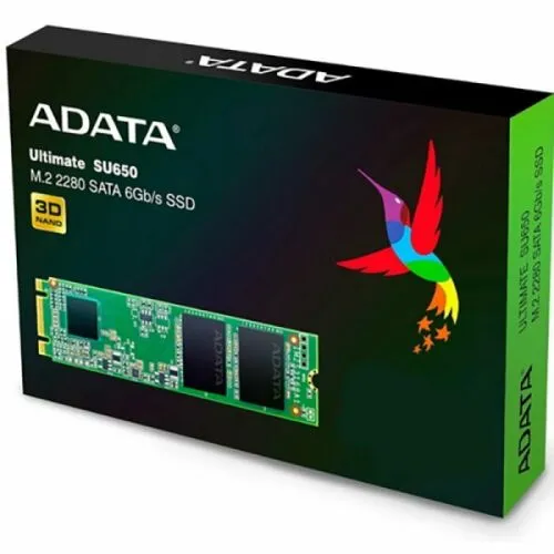 Жесткий диск SSD ADATA 120Gb M.2 2280 SATA [ASU650NS38-120GT-C]-0
