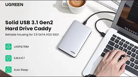 Внешний корпус для жесткого диска Ugreen CM300 HDD/SSD карман SATA 2.5" USB 3.0