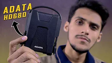 Adata HD680 (Unboxing & Review): The World Most Durable External Hard Drive 💽
