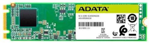 SSD накопитель Adata ASU650NS38-256GT-B-0