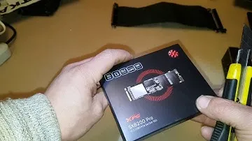 Роспаковка ADATA XPG SX8200 Pro 2TB M.2 2280 PCIe 3.0 x4 3D NAND TLC