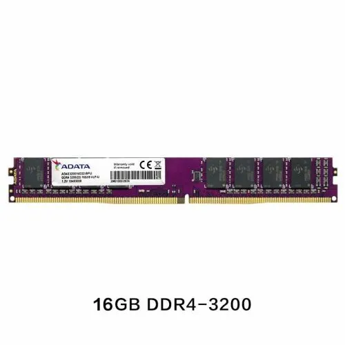 Оперативная память ADATA DDR4-3200 U-DIMM 1x16 ГБ (AD4U3200716G22-SPU)