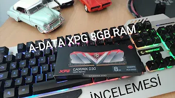 A-DATA XPG GAMMIX D30 8GB 3000MHZ RAM KUTU  AÇILIMI (İNCEHESAP.COM) GAMİNGGECESİ 269TL