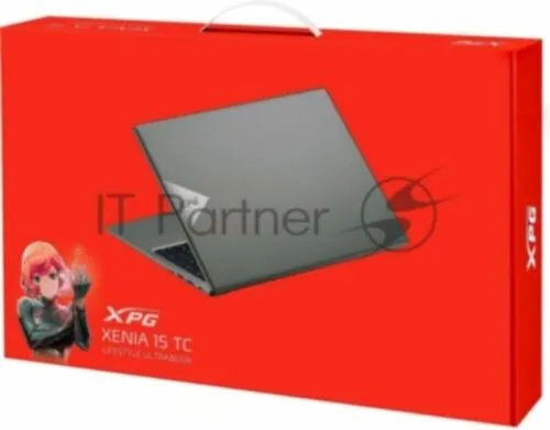 Ноутбук Adata XPG Xenia 15TC Core i5 1135G7 8Gb SSD256Gb Intel Iris Xe graphics 15.6" IPS FHD (1920x1080) Free DOS silver WiFi BT Cam-1