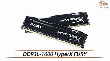 HyperX FURY DDR3L-1600 - обзор комплекта ОЗУ объемом 16 ГБ