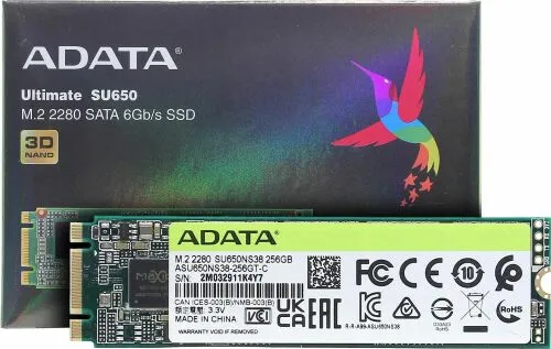 256 ГБ Внутренний SSD диск ADATA SU650 (ASU650NS38-256GT-C)-1