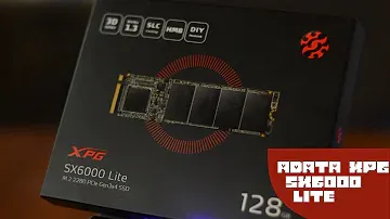 Обзор SSD накопитель AData SX6000 Lite 128Gb