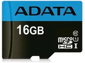Карта памяти Adata microSDHC Premier Class 10 UHS-I U1 (30/10MB/s) 16GB + ADP