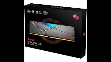 ✅➡️Обзор и распаковка  A Data XPG SPECTRIX D50 RGB 16gb +Бюджетная ОЗУ Crucial DDR4 8Gb