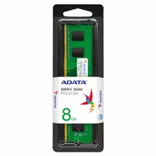 Оперативная память ADATA DDR4 2666 DIMM Premier AD4U26664G19-SGN Non-ECC, CL19, 1.2V, RTL (931375) 1x4 ГБ (AD4U26664G19-SGN)