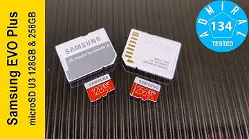 Samsung EVO Plus microSD U3 128GB & 256GB. Обзор карт памяти для 4k UltraHD