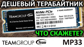 Дешевый теребайтник - SSD TeamGroup MP33 1TB TM8FP6001T0C101