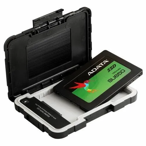 ADATA "2.5" External Enclosure ED600 AED600-U31-CBK USB 3.1, For SSD, HDD 7mm&9.5mm, IP54, Black," AED600-U31-CBK Retail (463234) {20}-2