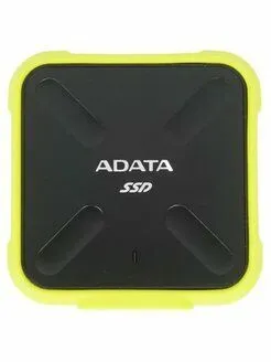 SSD жесткий диск ADATA ASD700-1TU31-CYL, USB3.2 1TB, желтый ADATA-0
