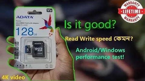 Adata 128GB SD card/Memory card Full Review