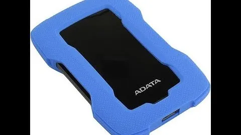 Распаковка жесткого диска ADATA Durable HD330 1TB из Rozetka