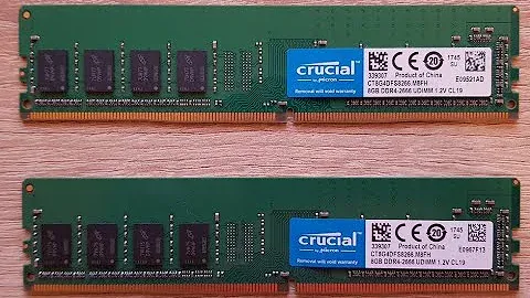 ОПЕРАТИВНАЯ ПАМЯТЬ CRUCIAL CT8G4DFS8266 8Гб Обзор, Опыт Использования и Разгон
