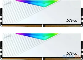 Модуль памяти ADATA 32Gb (2 x16GB) DDR5 UDIMM, XPG Lancer RGB, 5600 MHz CL36-36-36, 1.25V, RGB + Белый Радиатор