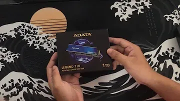 Unboxing and Installing ADATA LEGEND 710