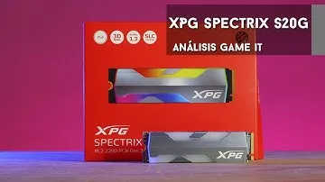 XPG Spectrix S20G review y unboxing en español