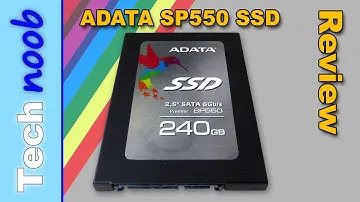 ADATA SP550 240gb SSD - quick review