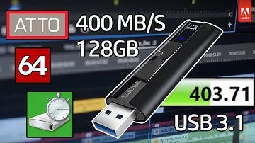 Быстрая флешка SANDISK Extreme Pro | Обзор, тестирование в CristalDiskMark, ATTO, AIDA64