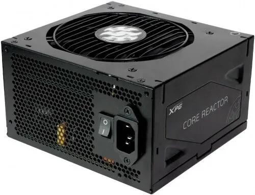 Блок питания 650W ADATA XPG CORE REACTOR мощность 650 Вт, ATX12V 2.52, активный PFC, вентилятор 120x120 мм, cертификат 80 PLUS Gold, отстегивающиеся кабели