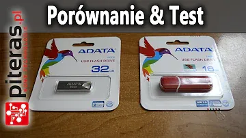 Porównanie ADATA UV210 32GB vs. ADATA UV150 16GB - Test