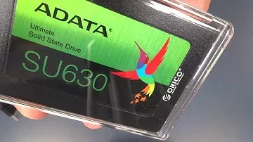 Installing ADATA SU630 SSD in ORICO Clear USB-C Enclosure