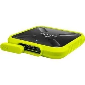 ADATA Durable SD700 - SSD - 1 TB - extern (tragbar) - USB 3.1 Gen 1 - Gelb (ASD700-1TU31-CYL)