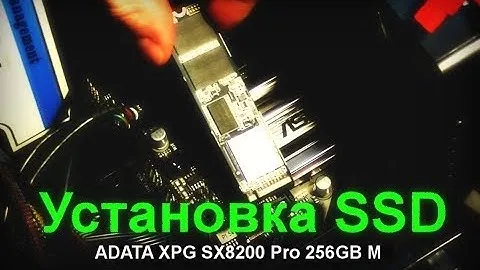 SSD ADATA XPG SX8200 Pro 256GB M.2 VS Материнская плата AsRock Z370 Pro4