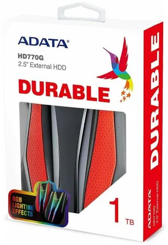 Внешний жёсткий диск 1Tb ADATA HD770G Red, RGB , RTL (AHD770G-1TU32G1-CRD)-3