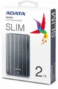A-DATA HDD ADATA USB3.1 2TB DashDrive HC660 Grey