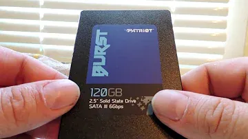 SSD накопитель Patriot Burst 120GB Установка и тест скорости.
