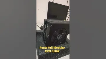 Se liga nessa Fonte novinha XPG 850w #shortes #pcgaming #setupgamer